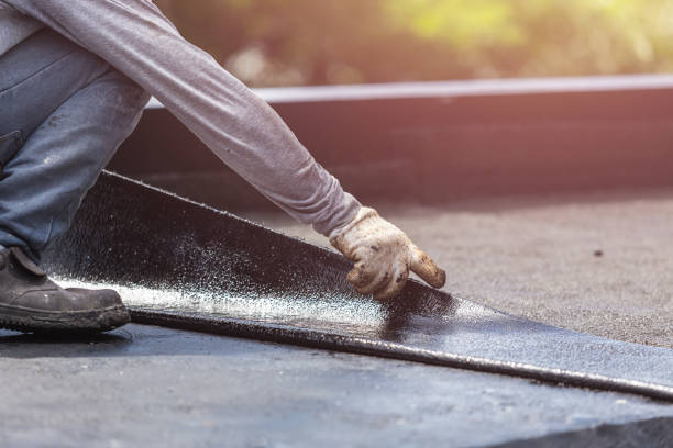Professional Crawl Space Encapsulation technician working in Canton, OH